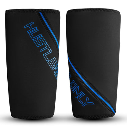 Powerlifting Knee Sleeves - 7mm Blue