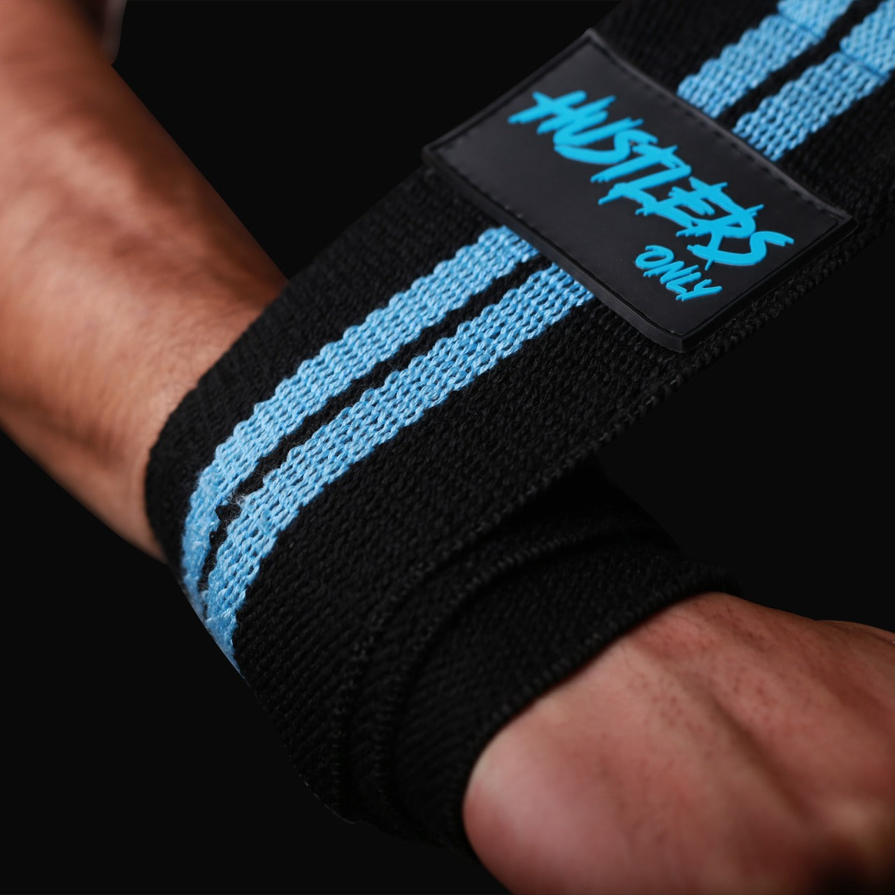 High-Quality Wrist Supports Wraps in blue color | Hustlers Only