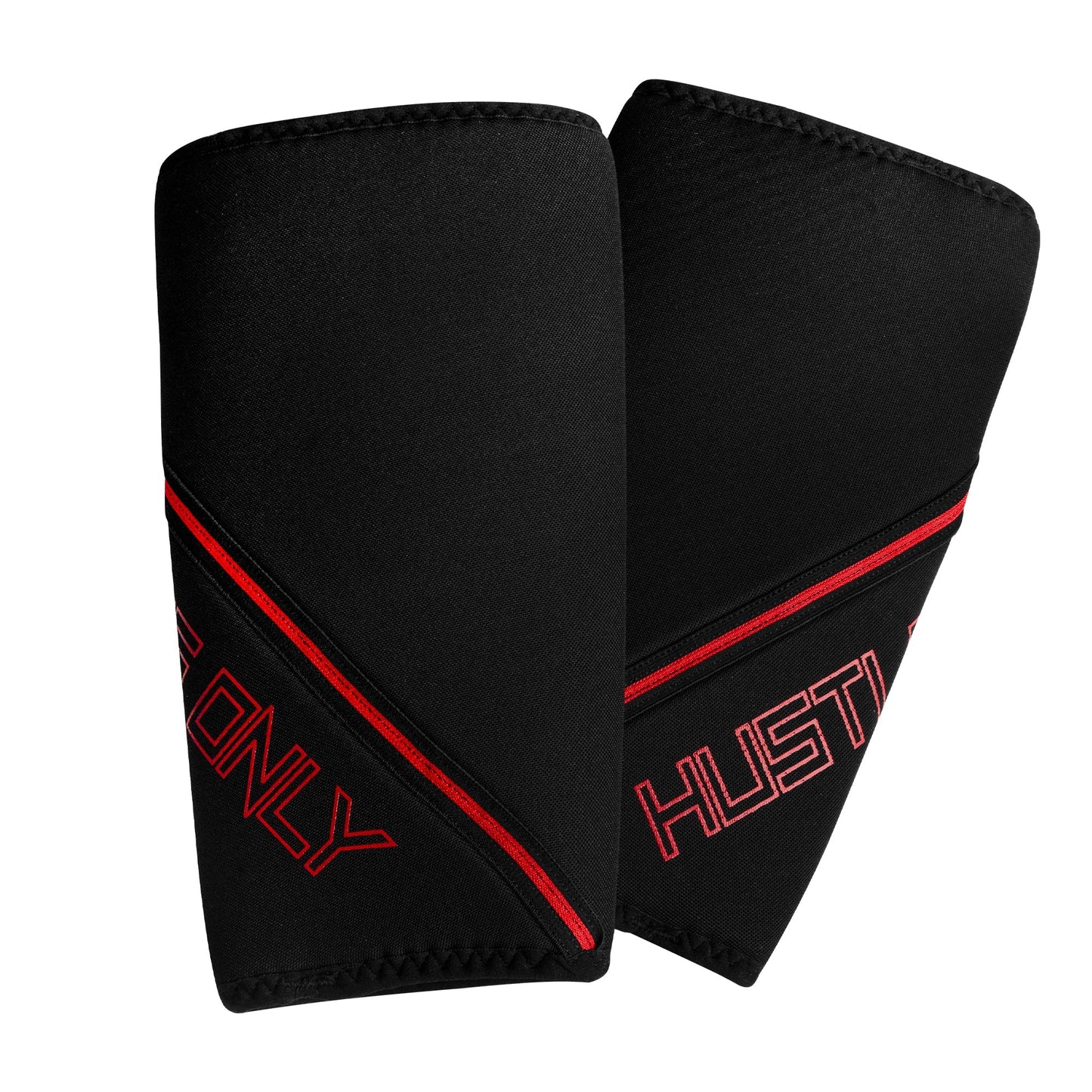Powerlifting Knee Sleeves - 7mm Red