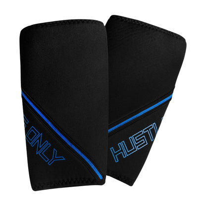 Powerlifting Knee Sleeves - 7mm Blue