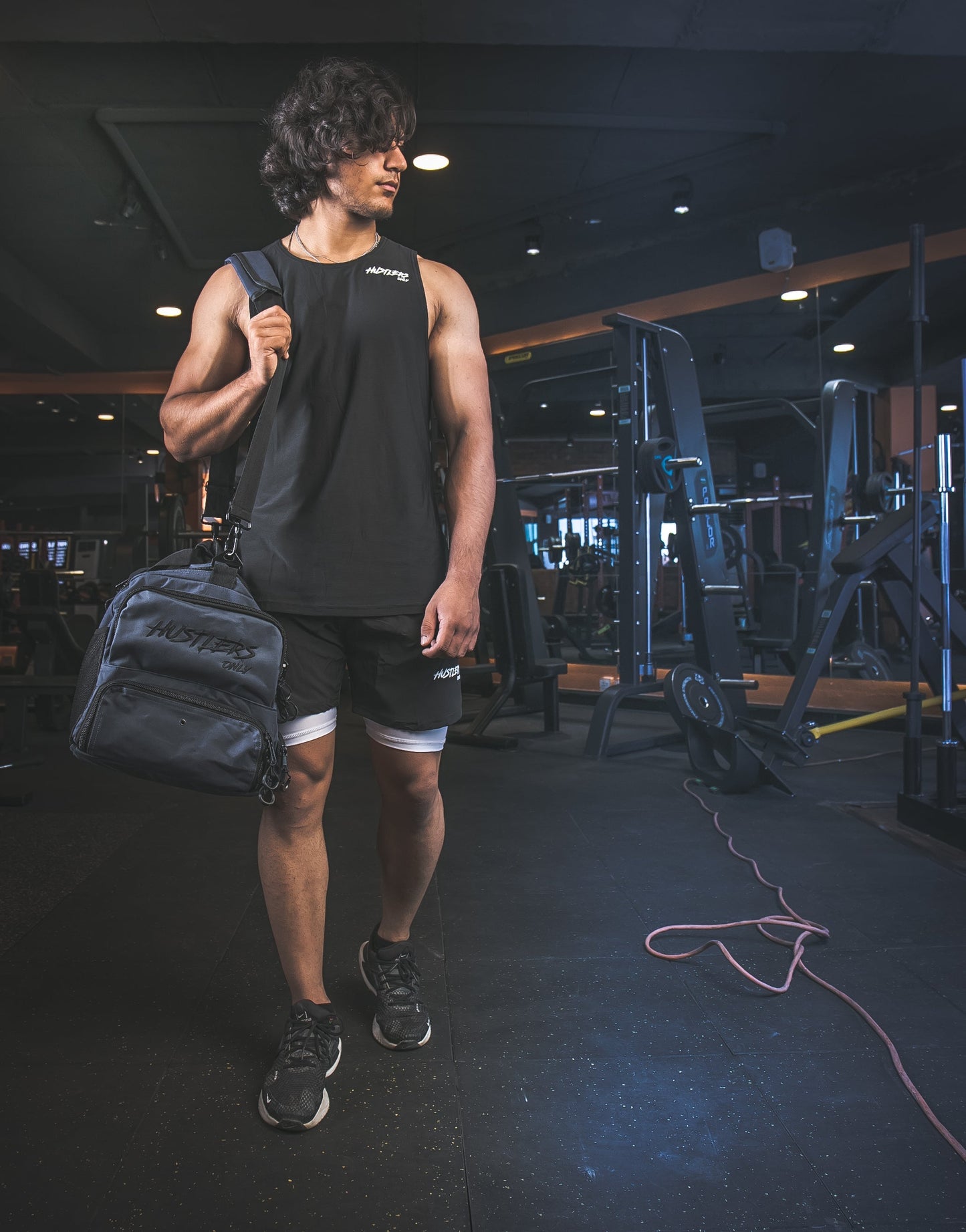 Men hanging Gym Duffel Bag | HustlersOnlyPK