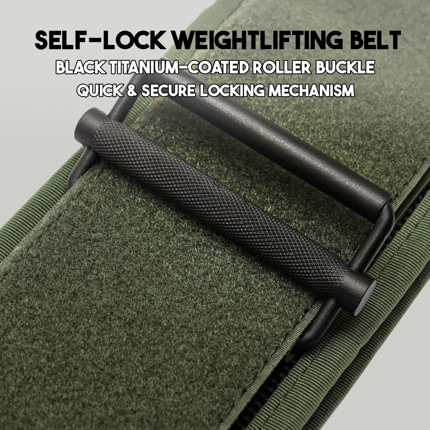 OG Self Locking Weightlifting Belt - Green