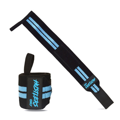 High-Quality Wrist Supports Wraps in blue color | Hustlers Only